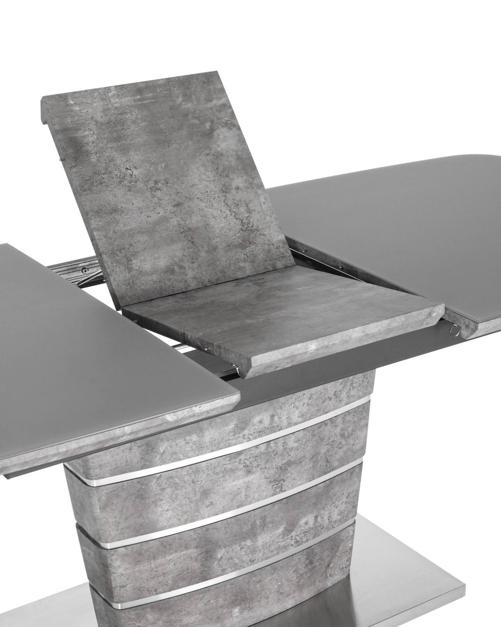 Стол обеденный Гамбург раскладной 160-200*90 серый Stool Group