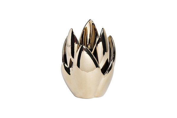 Подсвечник керамический золотой Garda Decor 10K8152B-G