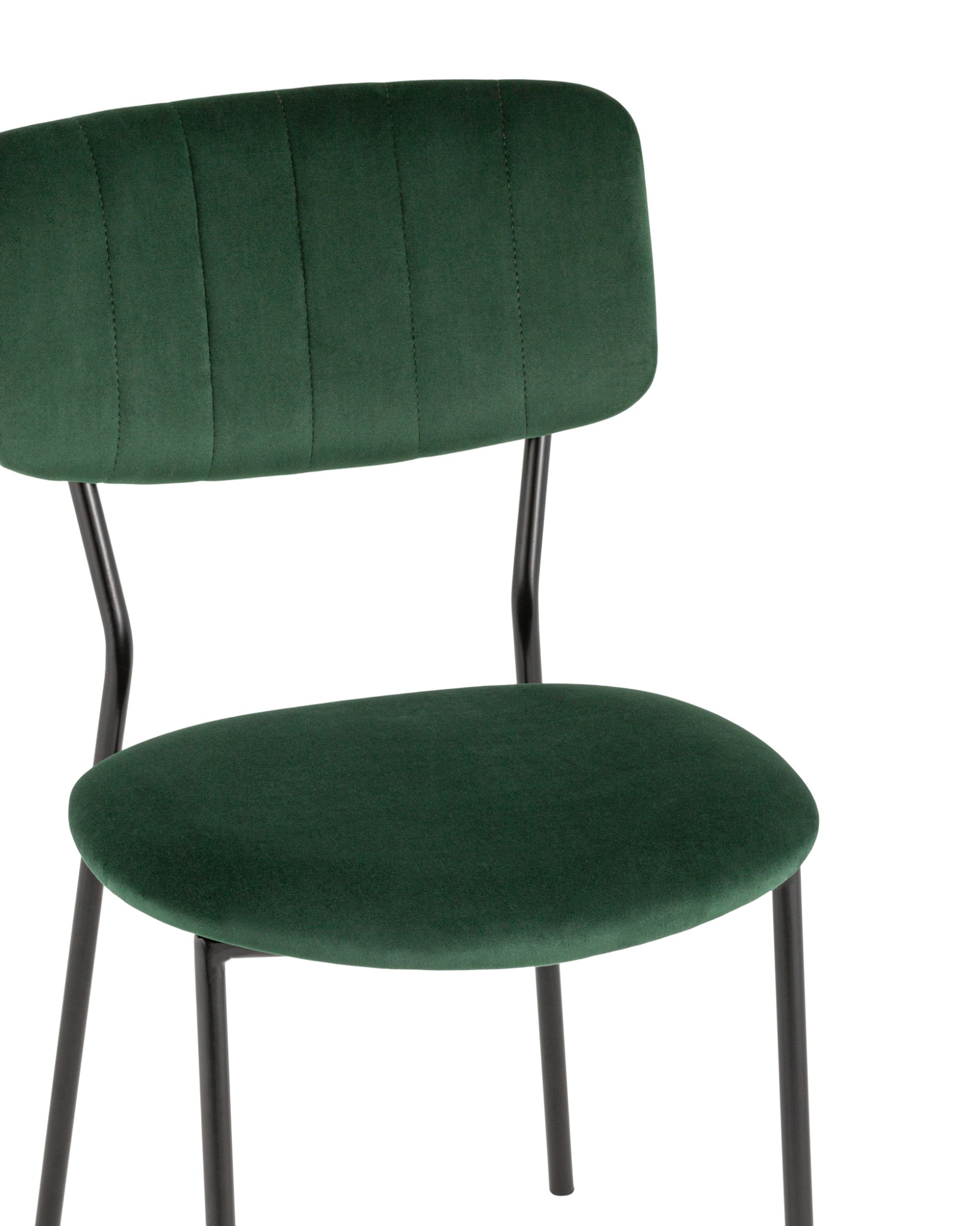 Стул Бандо велюр зелёный Stool Group