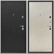 Дверь входная Graf Люкс ТП-70 Черный крокодил / МДФ 6 мм ПЭ Венге светлый