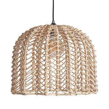 Подвесной светильник Plisse Rattan 29932 Vical