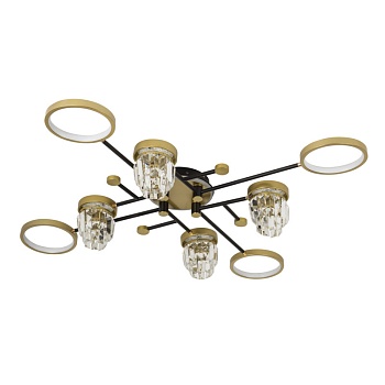 Накладная люстра LED4U L3101-4