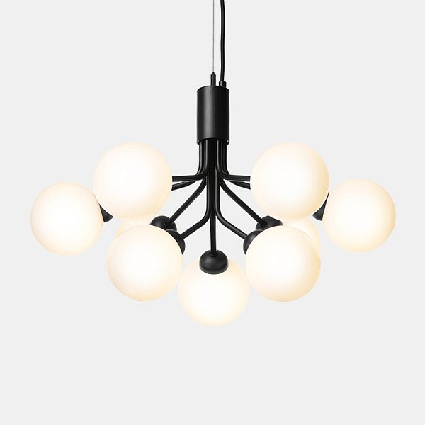 Подвесная люстра DANNA D60 Black by ImperiumLoft