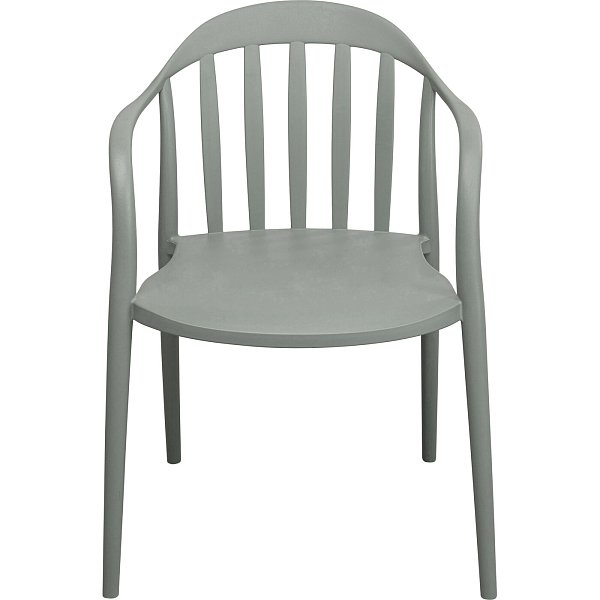 Стул с подлокотниками Flores Grey Green KARE 75723