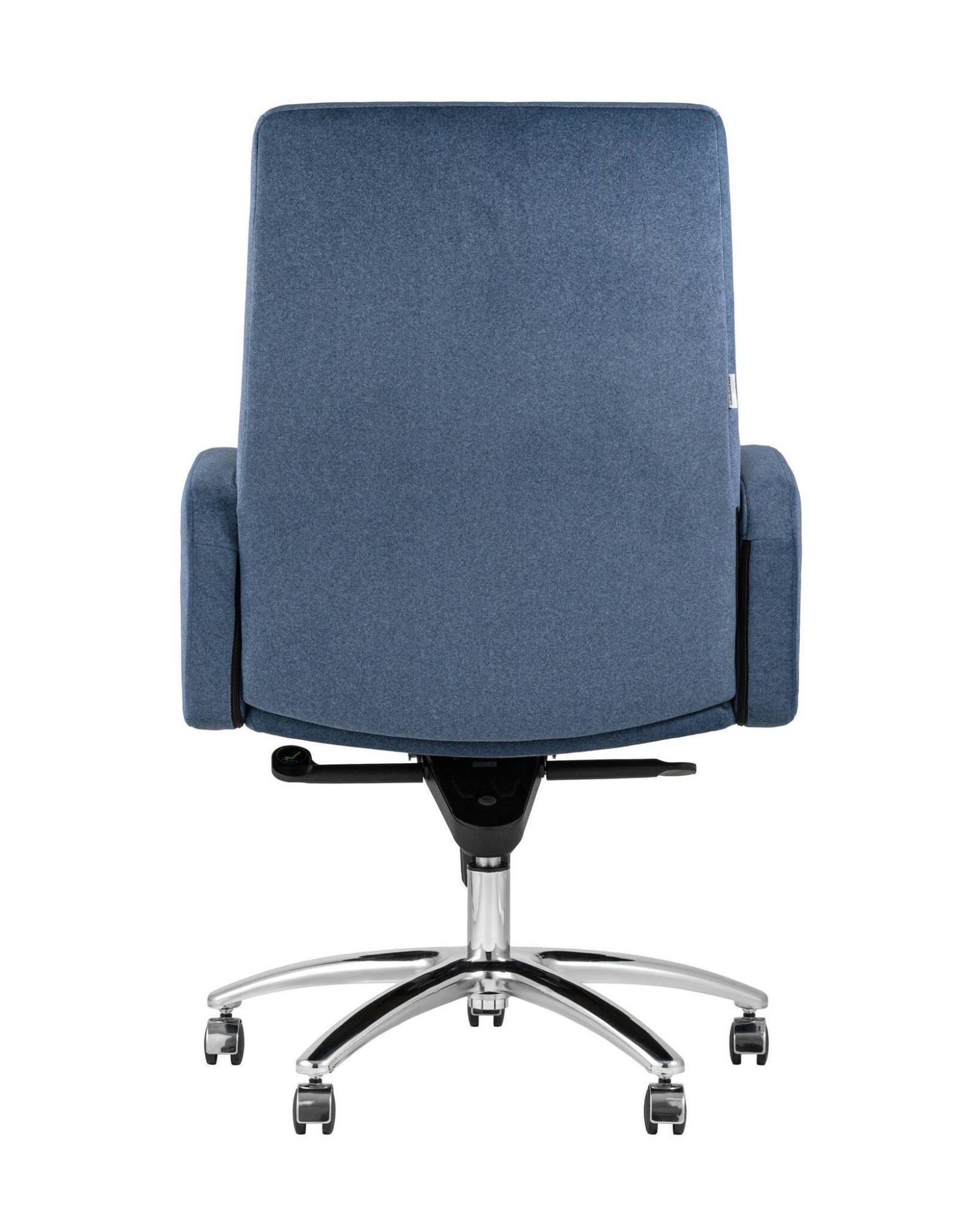 Кресло руководителя Лансет микровелюр темно-синий Stool Group