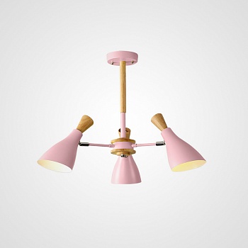 Люстра на штанге TUNE L3 Pink by ImperiumLoft