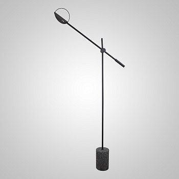 Торшер BOLIA LEAVES black by ImperiumLoft