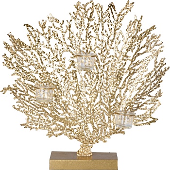 Подсвечник настольный на свечи Glasar 57-089