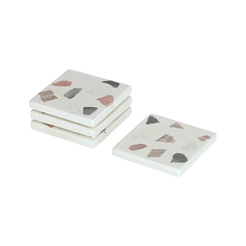 Temira набор из 4 квадратных подставок под кружки La Forma (ex Julia Grup)