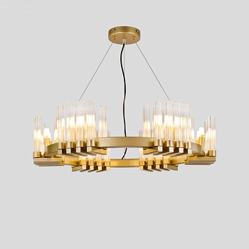 Подвесная люстра FOUNTAIN D60 Gold by ImperiumLoft