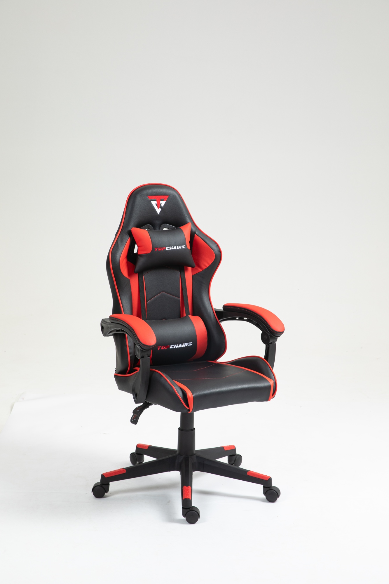 Кресло спортивное TopChairs Shadow черно-красный Stool Group