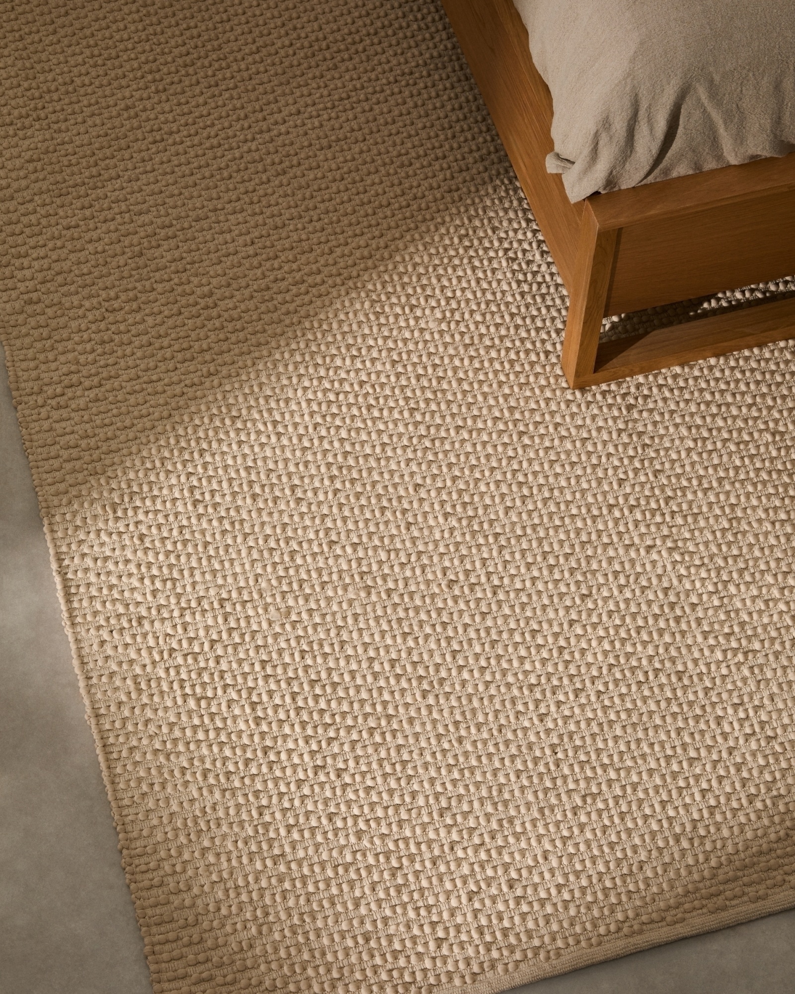 Ковер Mascarell из хлопка и полиэстера белого цвета 160 x 230 см La Forma (ex Julia Grup)