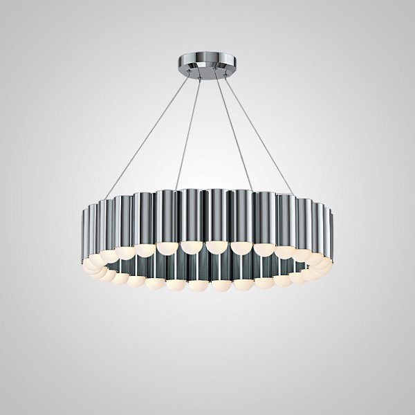 Подвесная люстра ERLANDER D60 Chrome by ImperiumLoft
