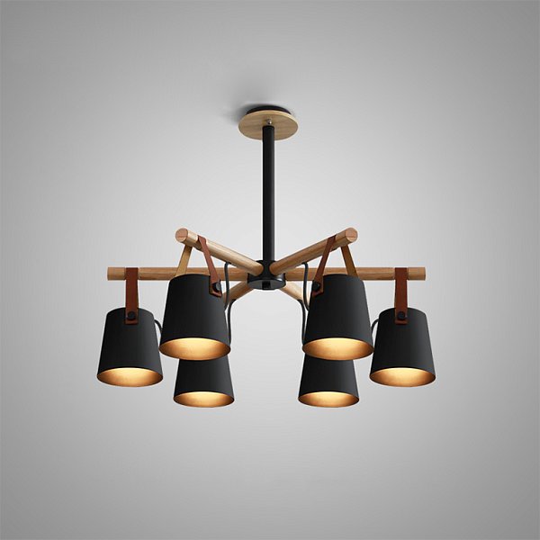 Люстра Потолочная На Штанге Natura C6 Black By Imperiumloft