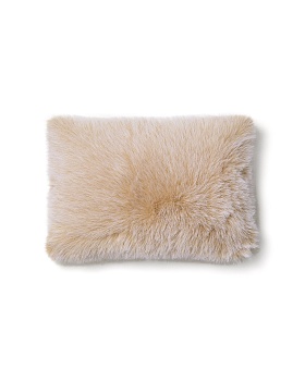 Чехол на подушку из искусственного меха Lisara цвета экрю 40 x 60 см La Forma (ex Julia Grup)