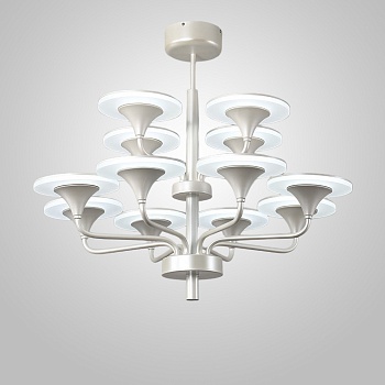 Люстра на штанге PILLAR L10 Silver by ImperiumLoft