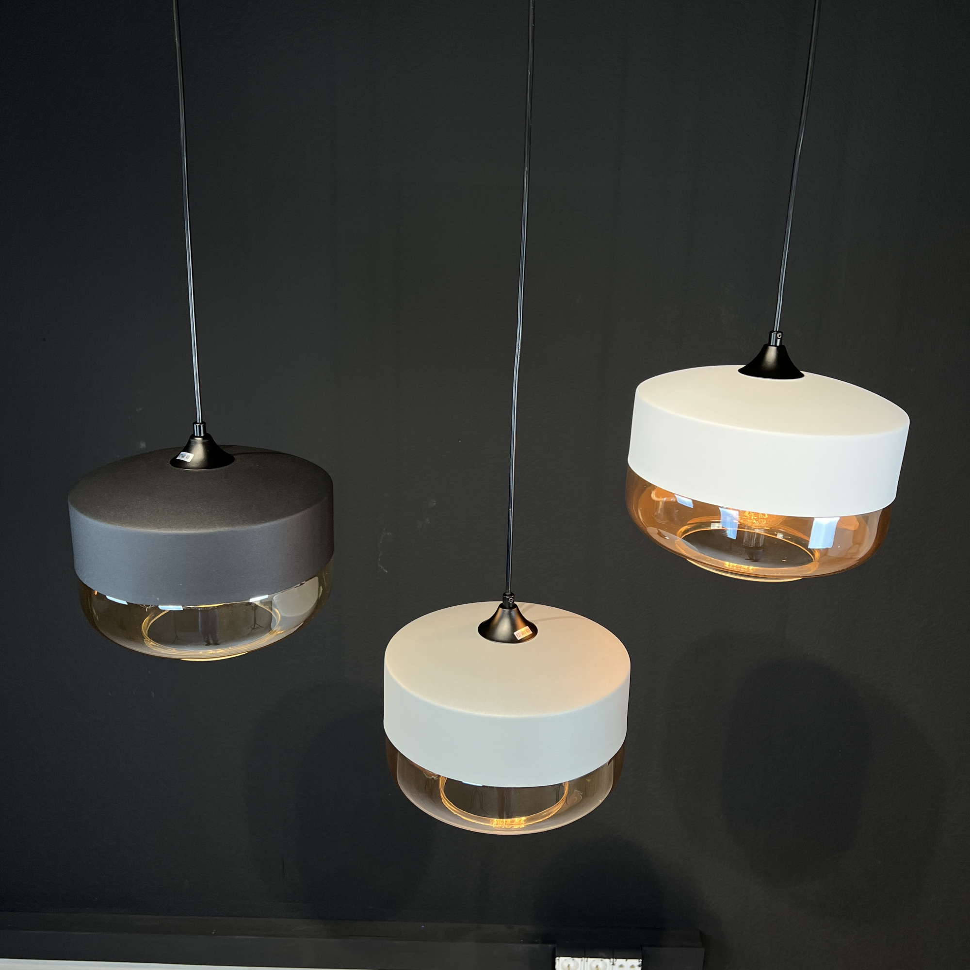 Подвесной Светильник Nord D D25 White/Amber By Imperiumloft