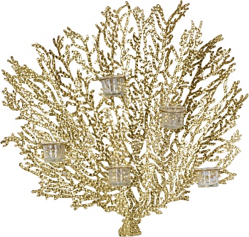 Подсвечник настенный на свечей Glasar 57-090