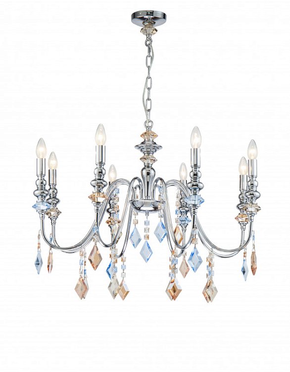 Подвесная люстра Lucia Tucci MAYA 4450.8 chrome