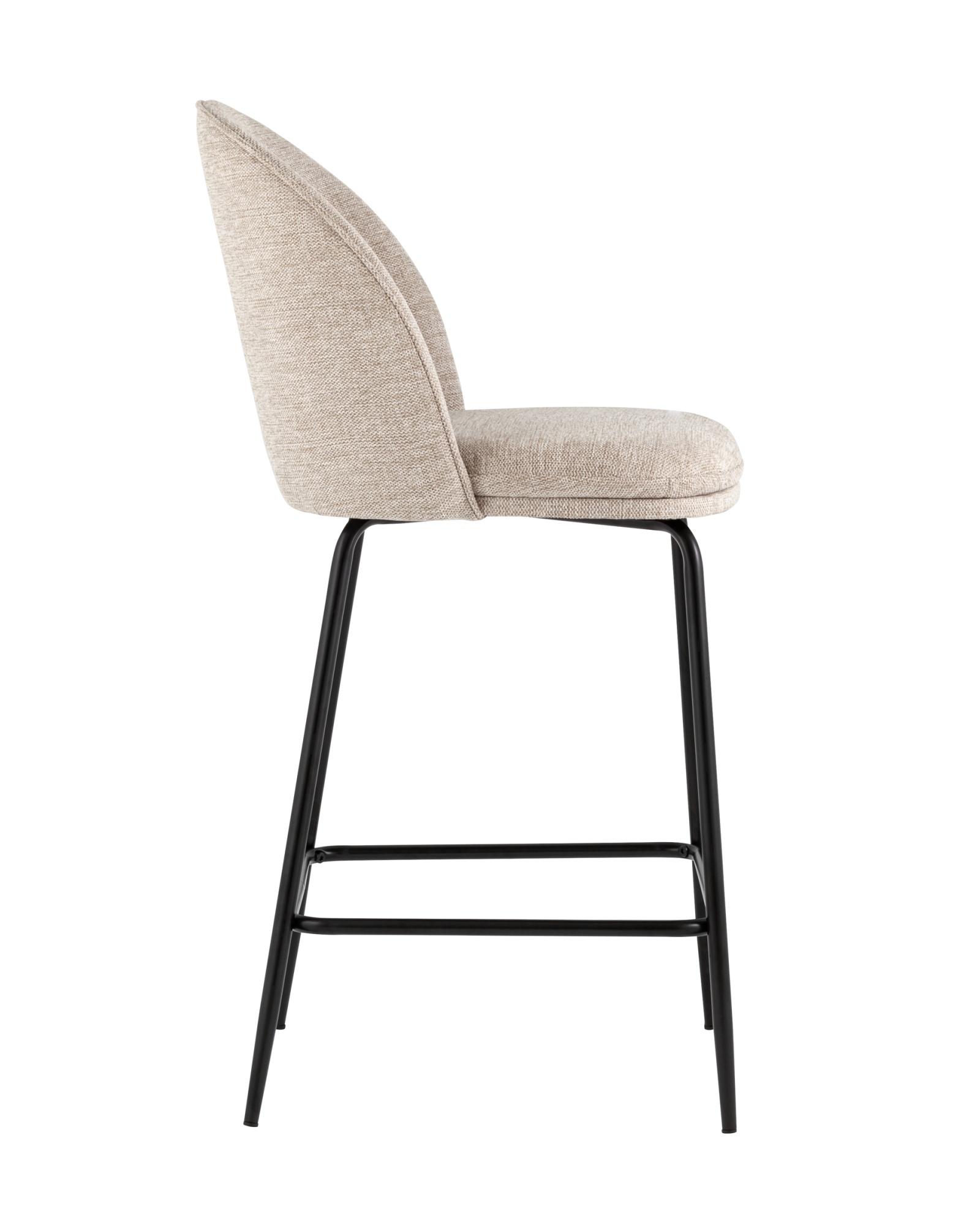 Стул полубарный Echo бежевый Stool Group