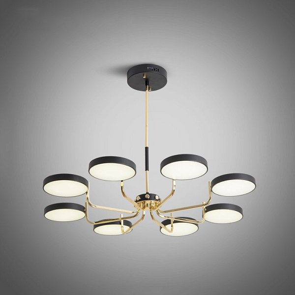 Подвесная люстра TAVIS D93 Black by ImperiumLoft