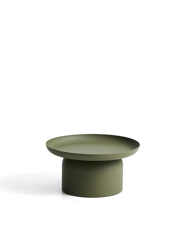 Уличный столик Arcola из зеленого алюминия, диаметр 70 см La Forma 482183