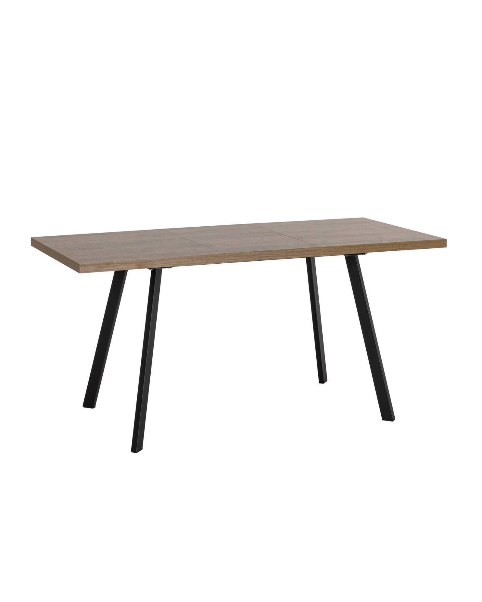 Стол Plain 116-158*74 дуб Ка/черный Stool Group