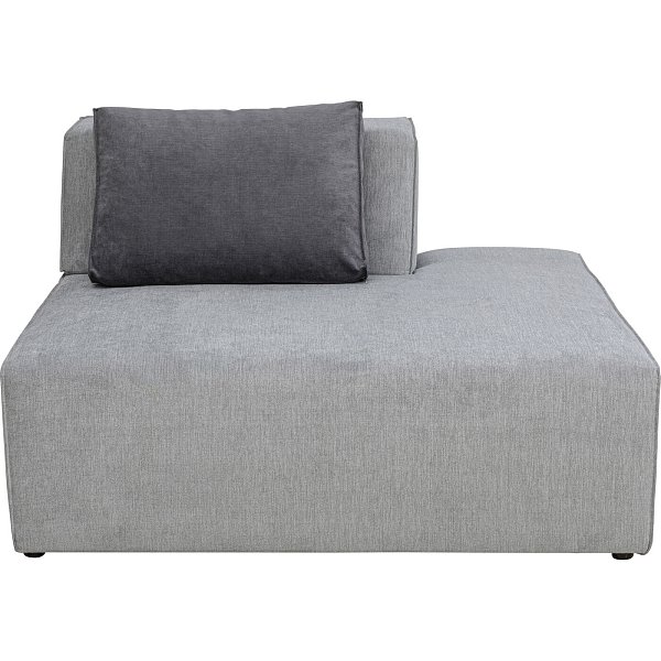 Оттоманка правостороняя Semi Infinity Elements Grey Right KARE 82399