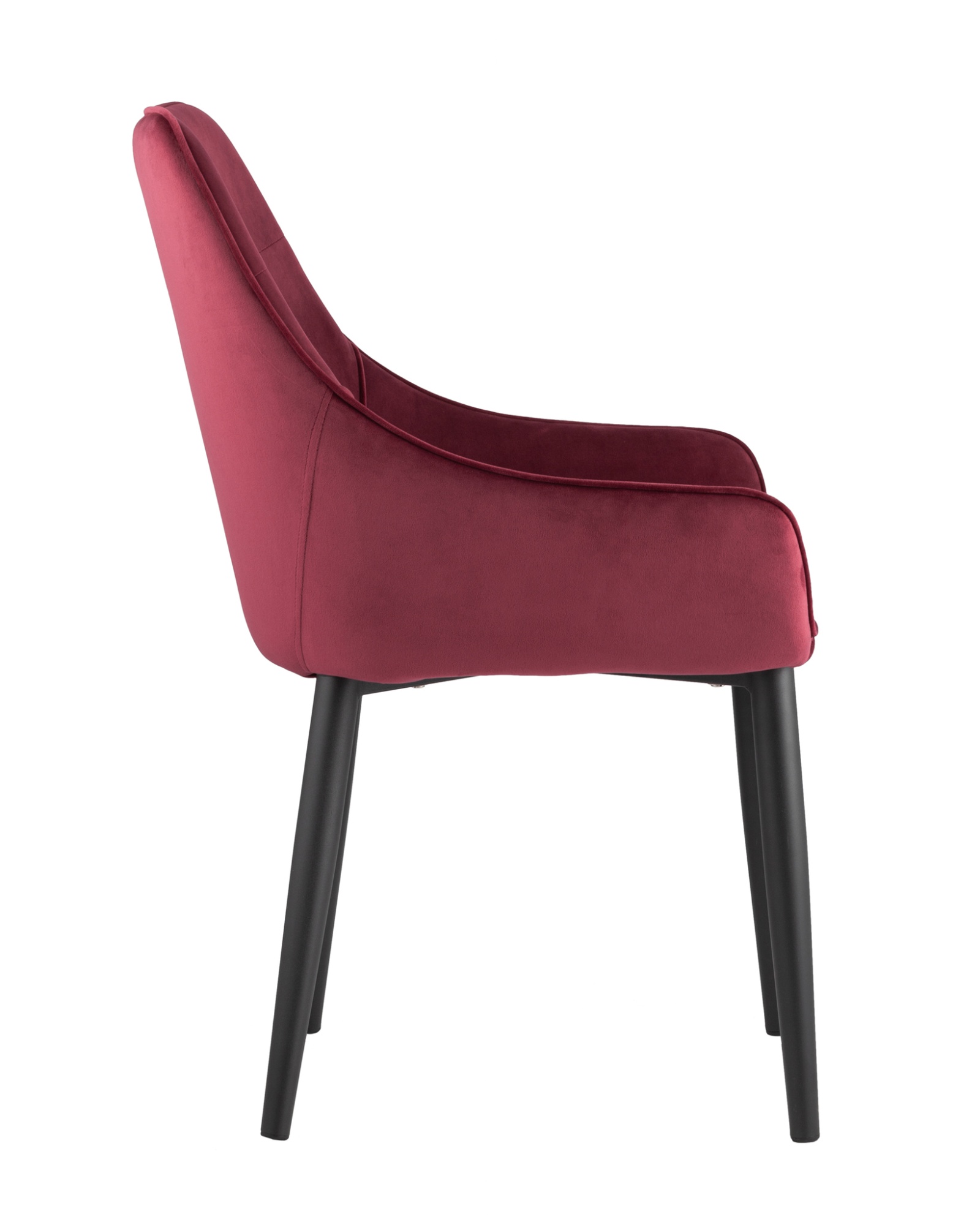 Стул Диана велюр бордовый Stool Group
