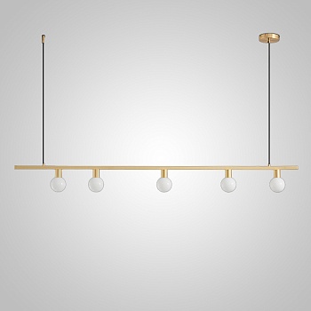 Реечный, рядный светильник OTTEN Brass by ImperiumLoft