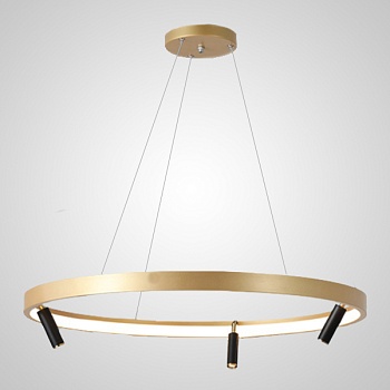 Подвесная люстра RAPID CH D80 Brass Black by ImperiumLoft