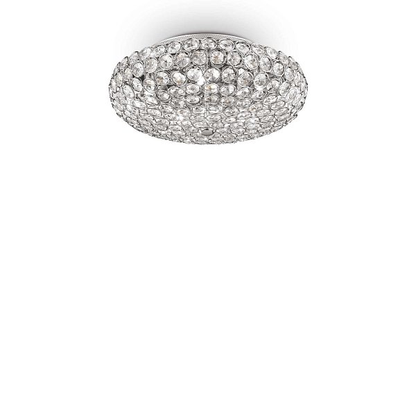Потолочный светильник Ideal Lux KING PL5 CROMO 075419