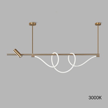 Потолочный светильник DEMAS L150 3000К by ImperiumLoft
