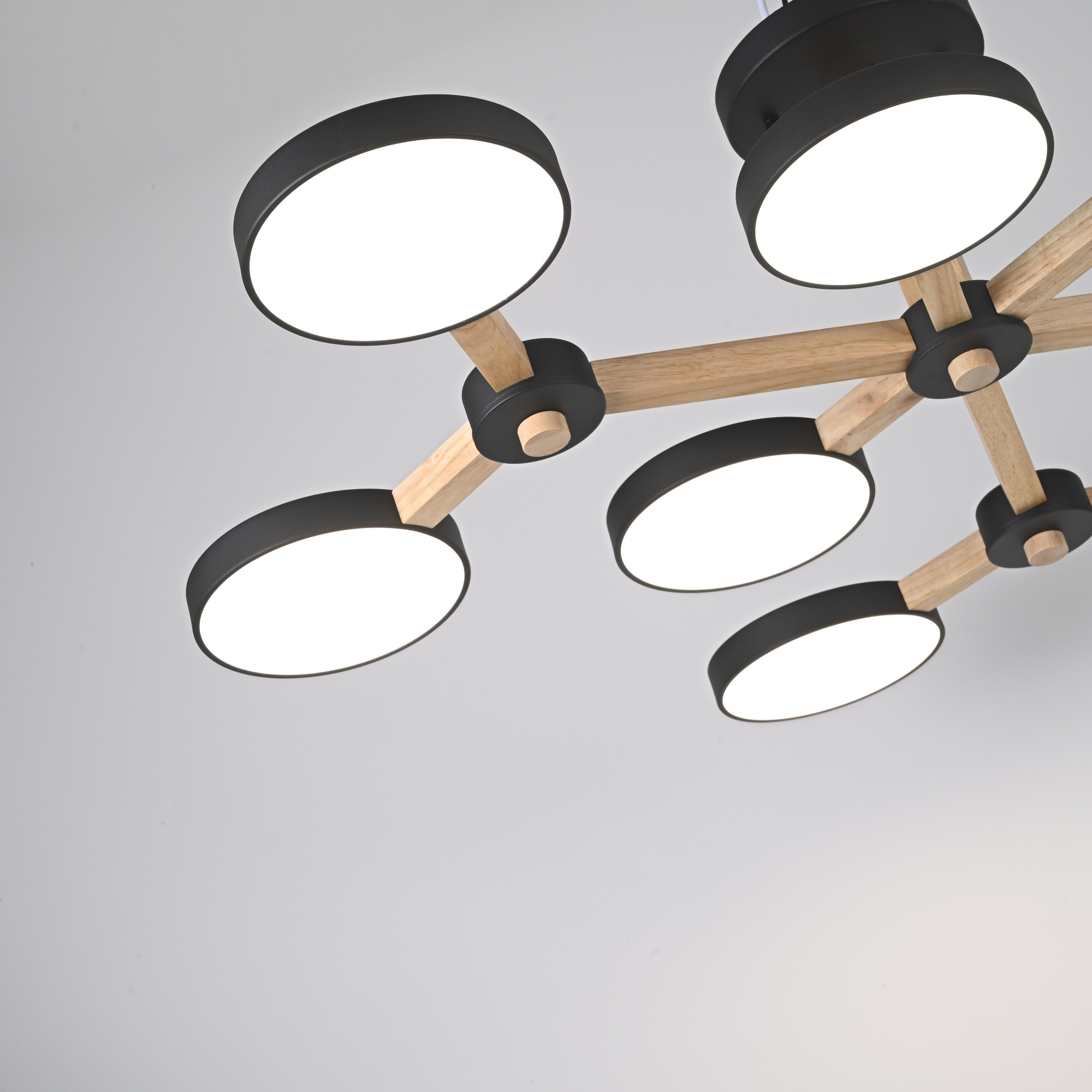 Подвесная люстра TURNA Черный by ImperiumLoft