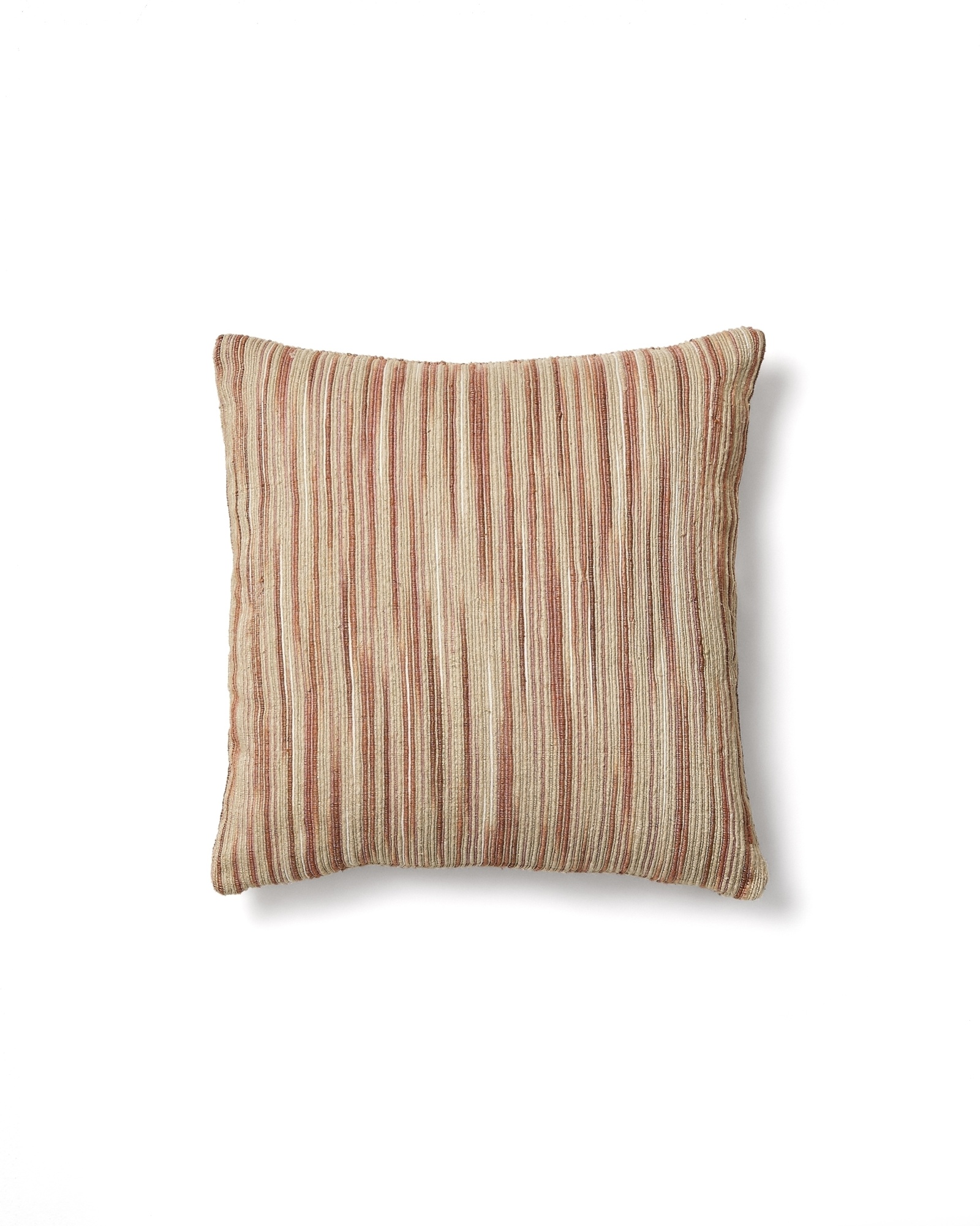 Чехол для подушки Zilora из жаккарда в красную и бежевую полоску La Forma (ex Julia Grup)