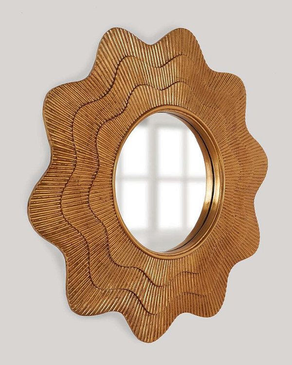 Зеркало в золотой раме Марайа Louvre Home LH013G