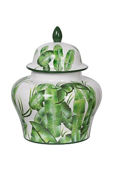 Ваза с крышкой Glasar 43653