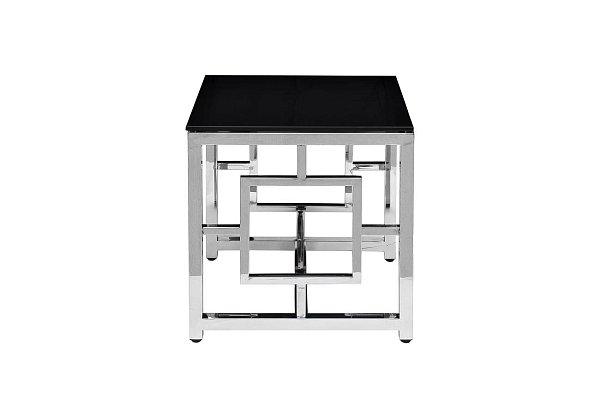 Стол журнальный с черной столешницей Garda Decor GY-ET2051212