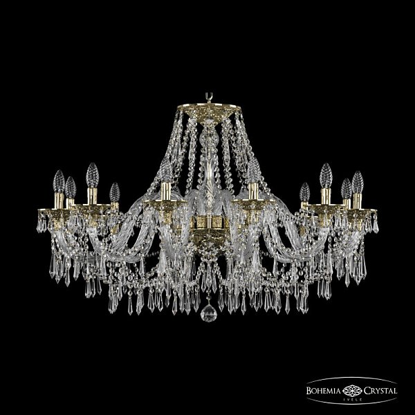 Подвесная люстра Bohemia Ivele Crystal 16103/12/360 G