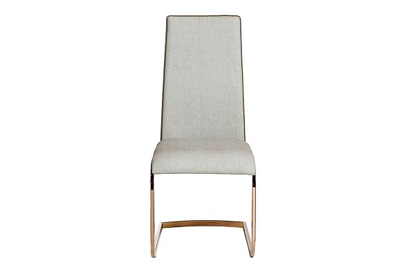Стул с высокой спинкой серо-бежевый Garda Decor 30C-891