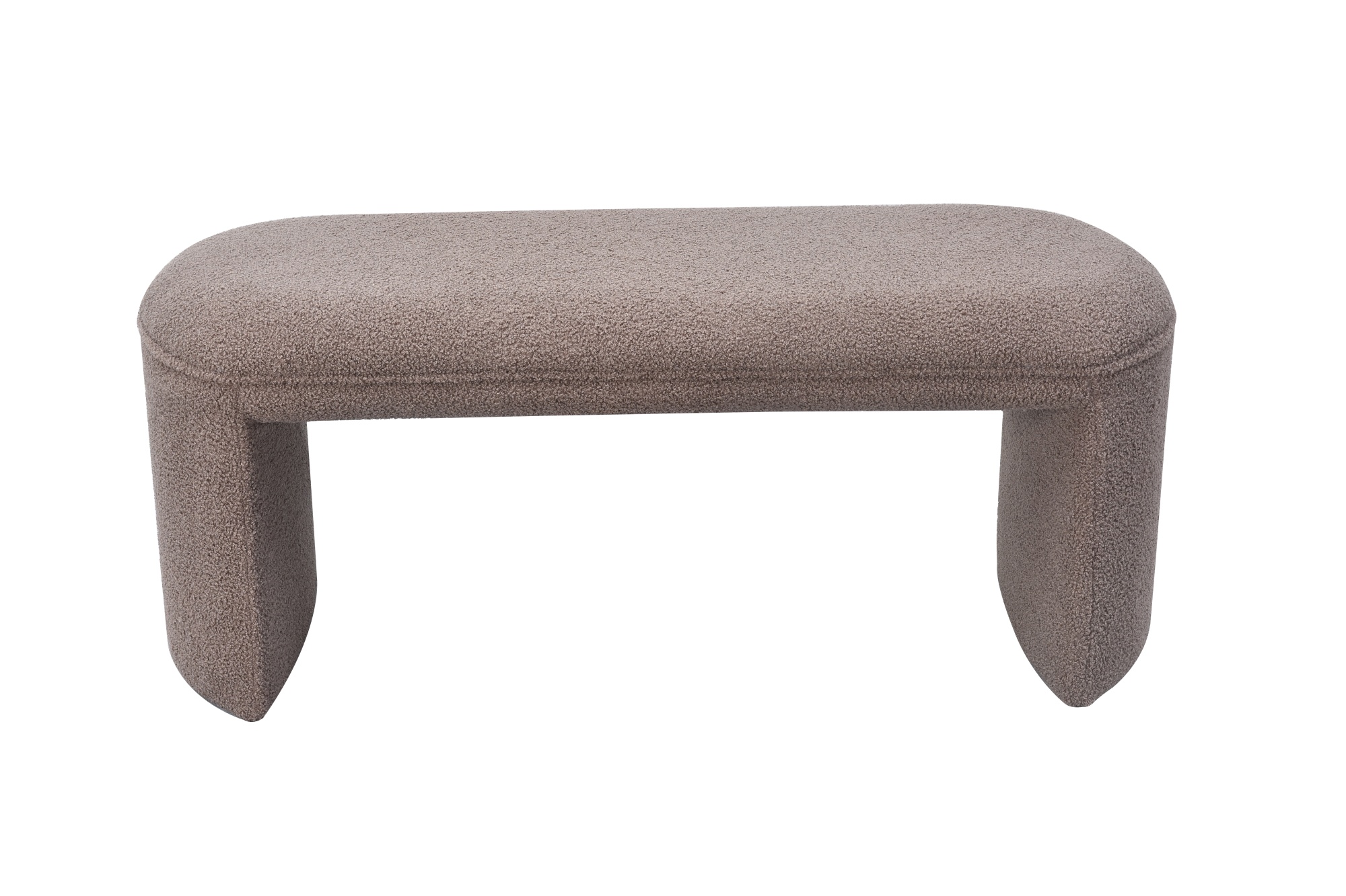 Банкетка Teddy серая Garda Decor N-55700