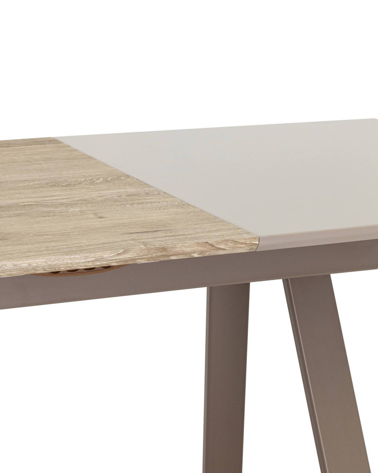 Стол обеденный Детройт раскладной 120-160*80 бежевый Stool Group