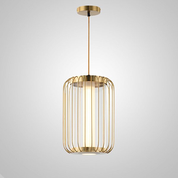 Подвесной светильник MIGHT D25 Brass by ImperiumLoft