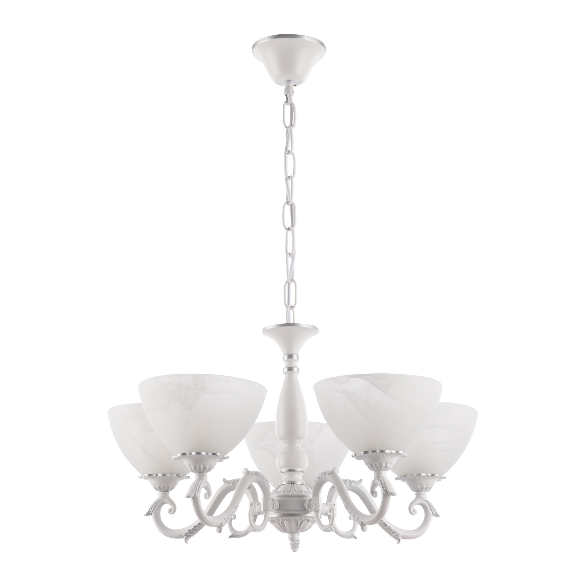 Люстра с плафонами 340518/5 WT+SL Arte Milano