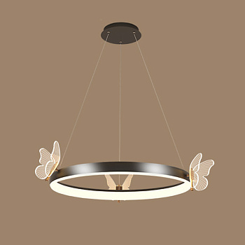 Подвесная люстра BABETTA D A D80 Black by ImperiumLoft