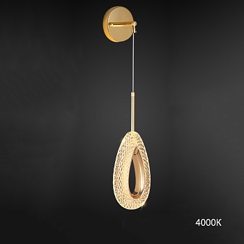 Настенный светильник KEZIA D WALL 4000К by ImperiumLoft