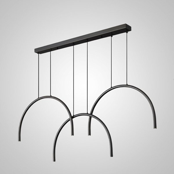 Подвесной светильник LINNART COMBO L130 Black by ImperiumLoft