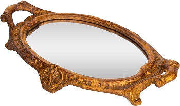 Поднос зеркальный, под старину Glasar 28-633