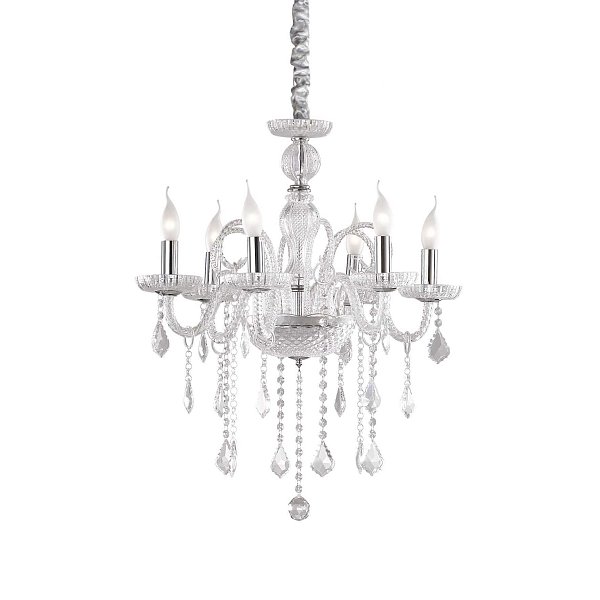 Потолочный светильник Ideal Lux GIUDECCA SP6 TRASPARENTE 027821