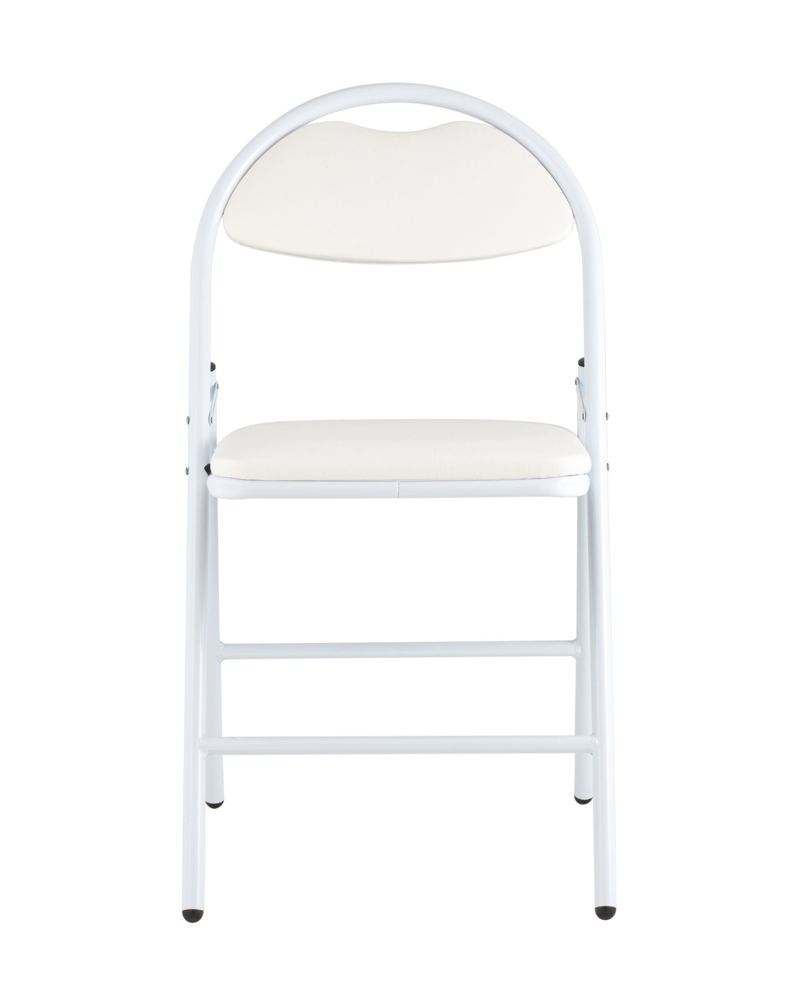 Стул складной Hagen экокожа белый каркас белый Stool Group